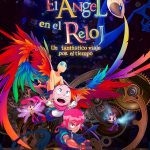 Ángel en el reloj Poster