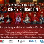 Conversatorio CINE Y EDUCACIÓN 2018.11.29