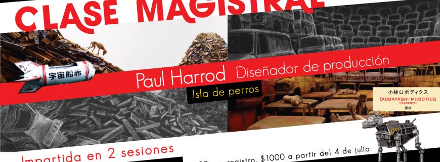 Convocatoria | Clase Magistral de Diseño de Producción