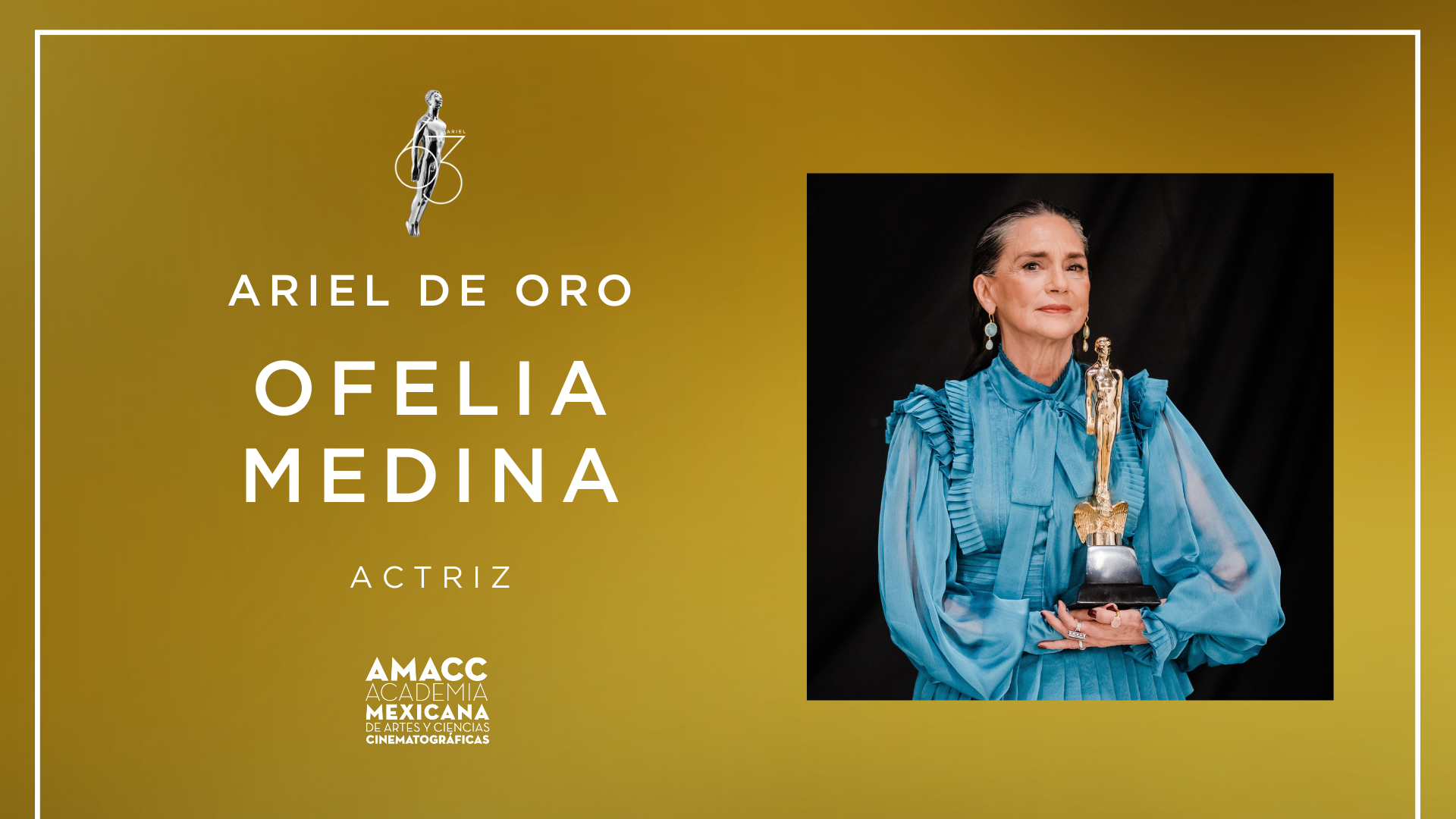 Ariel de Oro Ofelia Medina